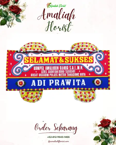 Papan Bunga Ucapan Selamat Katingan
