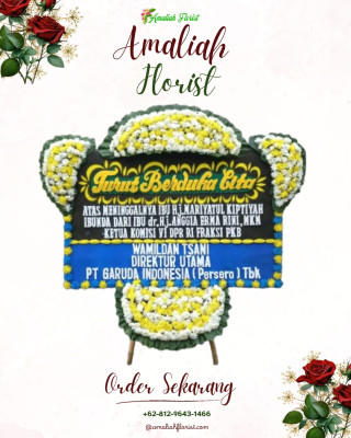 Papan Bunga Duka di Katingan